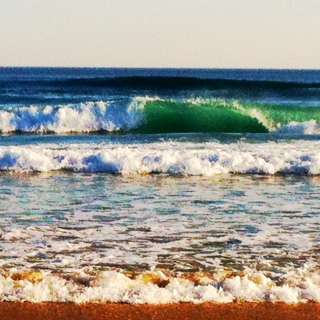seaside waves