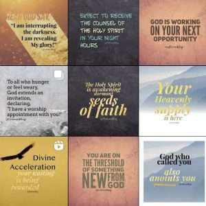 Enliven Blog Instagram sample showing 9 images.