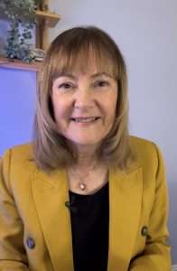 Helen Calder at Desk